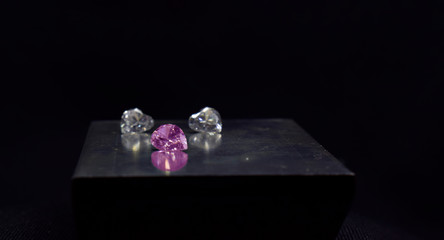  Heart colored diamonds are rare and expensive diamonds, especially pink. For making ornaments