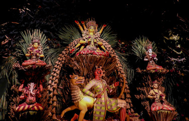 Pandal Decoration during Durga Puja