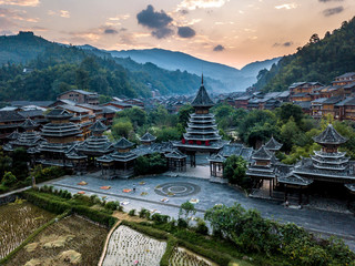 The Zhaoxing Dong Village