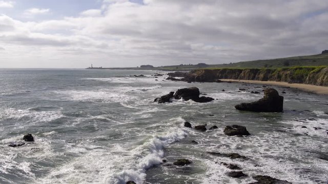 Flying over the Santa Cruz Coast pt 2