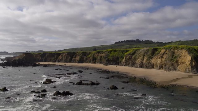 Flying over the Santa Cruz Coast pt 1