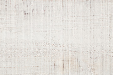 White wood plank texture for background. Top view of white wood table