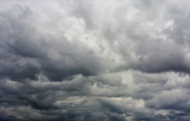 sky with storm clouds