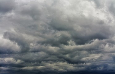 sky with storm clouds