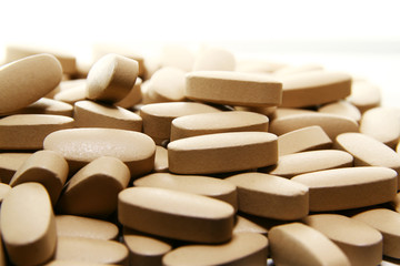 Fototapeta na wymiar Close up of pills