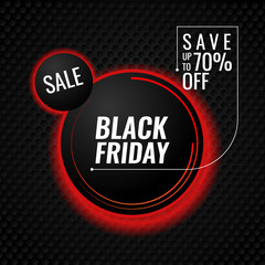 Black friday sale template banner
