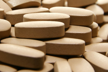 Close up of pills