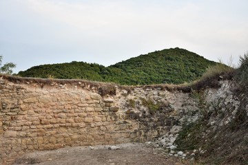 The medieval fortress of Kaliakra and Cape Kaliakra