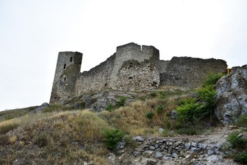 Fototapeta na wymiar The medieval fortress of Kaliakra and Cape Kaliakra