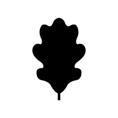 Leaf icon, logo isolated on white background