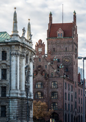 Fototapeta na wymiar Higher Regional Court and Bavarian Constitutional Court, Munich, Germany
