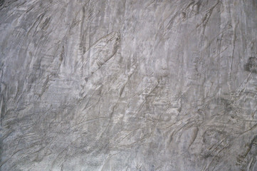 background Plaster Rough gray cement mortar used as a design background