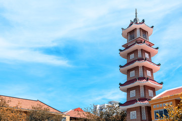 Vinh Nghiem Pagoda Temple Ho Chi Minh City Saigon Vietnam