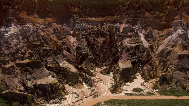 The cliffs of Gunga, Brazil