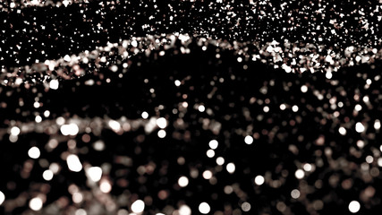 Luxury glitter background. 3d illustration, 3d rendering.