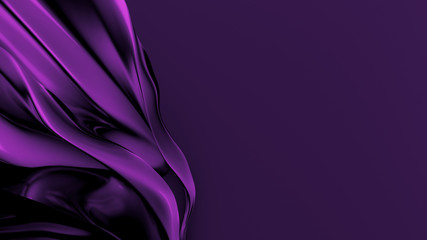 Interior pattern, architectural background. 3d illustration, 3d rendering.