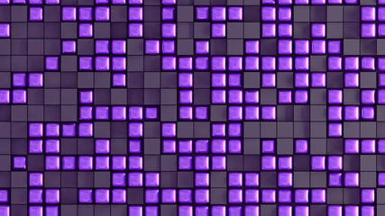 Interior pattern, architectural background. 3d illustration, 3d rendering.