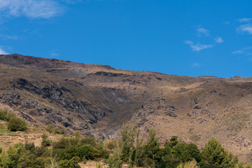 Fototapeta na wymiar mountainous area near Trevelez (Spain)