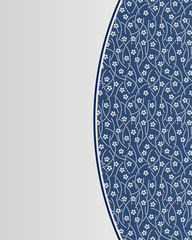 The Chinese Porcelain Style Background