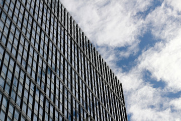 Abstract city texture taken close-up to the building's outer wall