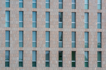 Berlin walls of modern houses