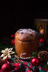 Panettone, an Italian Christmas Sweet Bread