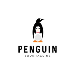 penguin vector logo icon symbol design