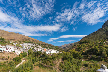 Naklejka premium one of the highest villages in Spain (Trevelez)
