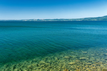 The lake of Bracciano, Rome