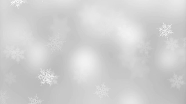 Abstract christmas snowflakes background