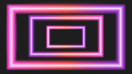 Neon background from red-violet rectangles for presentation