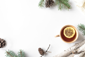 Christmas winter background