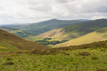 Fototapeta na wymiar Irland Landschaft Berge 
