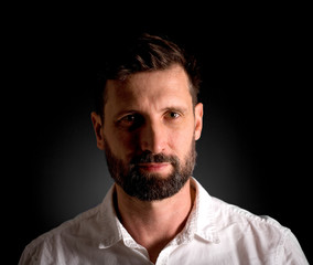 Portrait of a Middle-aged  Man.