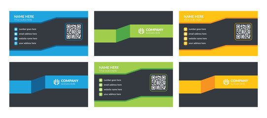 Business Card Design Template for personal or professional use