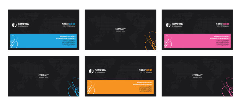 Business Card Design Template for personal or professional use