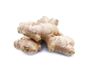 ginger on white background