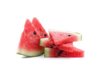 watermelon on white background