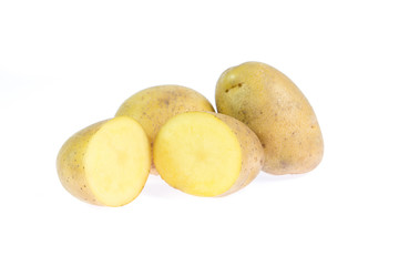 potato isolated on white background