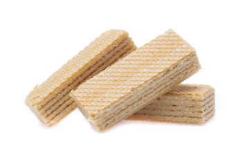 Wafers stick isolated on white background