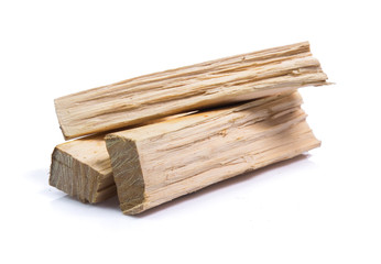 Pile of firewood Log wood isolated on a white background