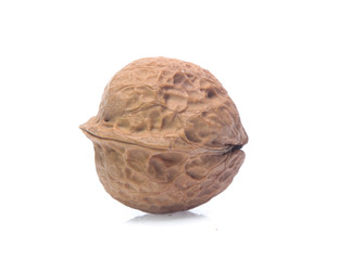 Walnut isolated on white background
