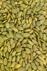 Pumpkin seeds background or texture