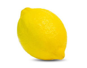 lemon fruit  isolated on white background