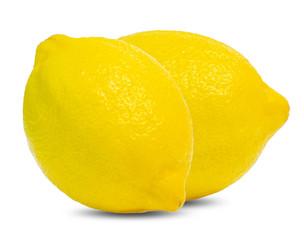 lemon fruit  isolated on white background