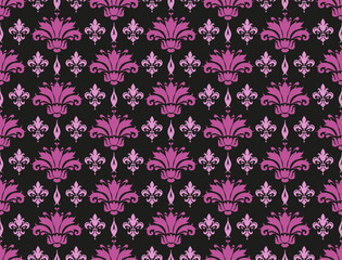 seamless floral pattern with flowers