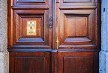 Old Wooden Entrance Doors