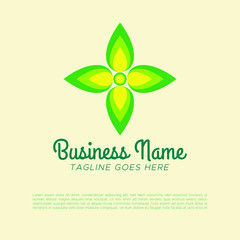 Shamrock Blossom Logo Template