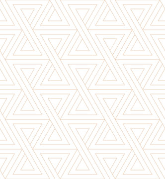 Vector geometric seamless pattern. Modern geometric background with triangular tiles.