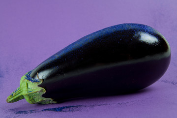 eggplant purple paillettes